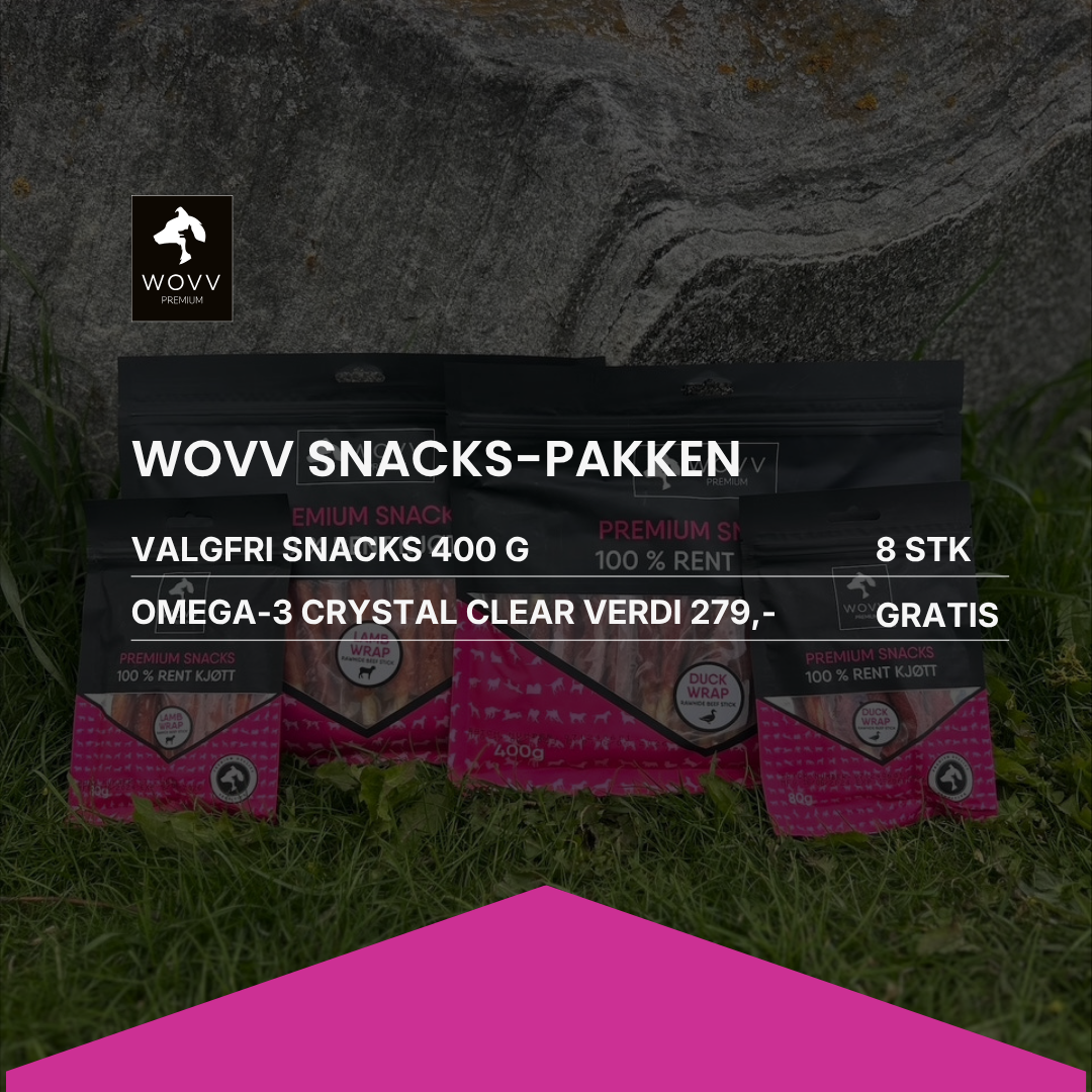 Snackspakken | Få med gratis Crystal Clear Omega-3